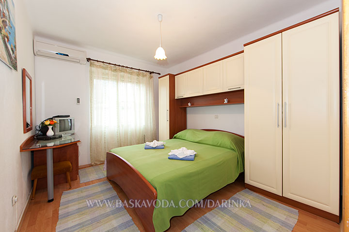 Baška Voda - apartments Darinka - bedroom